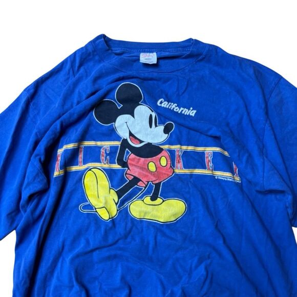 Vintage Mickey Mouse Disney California Shirt Large Made In USA - Picture 2 of 4